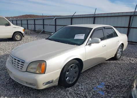 2000 Cadillac Deville Dts из США, поврежденный, VIN 1G6KF5798YU357717